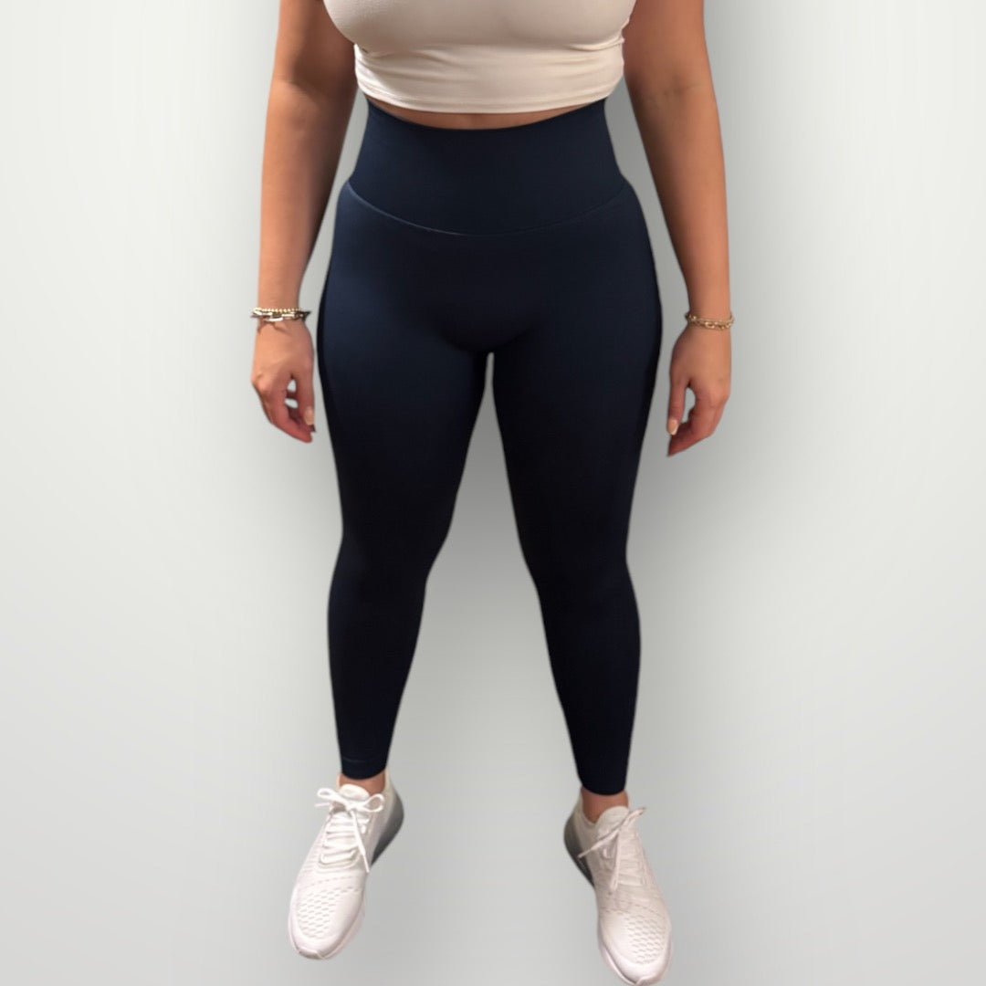 Contour sculpting curve hugging leggings