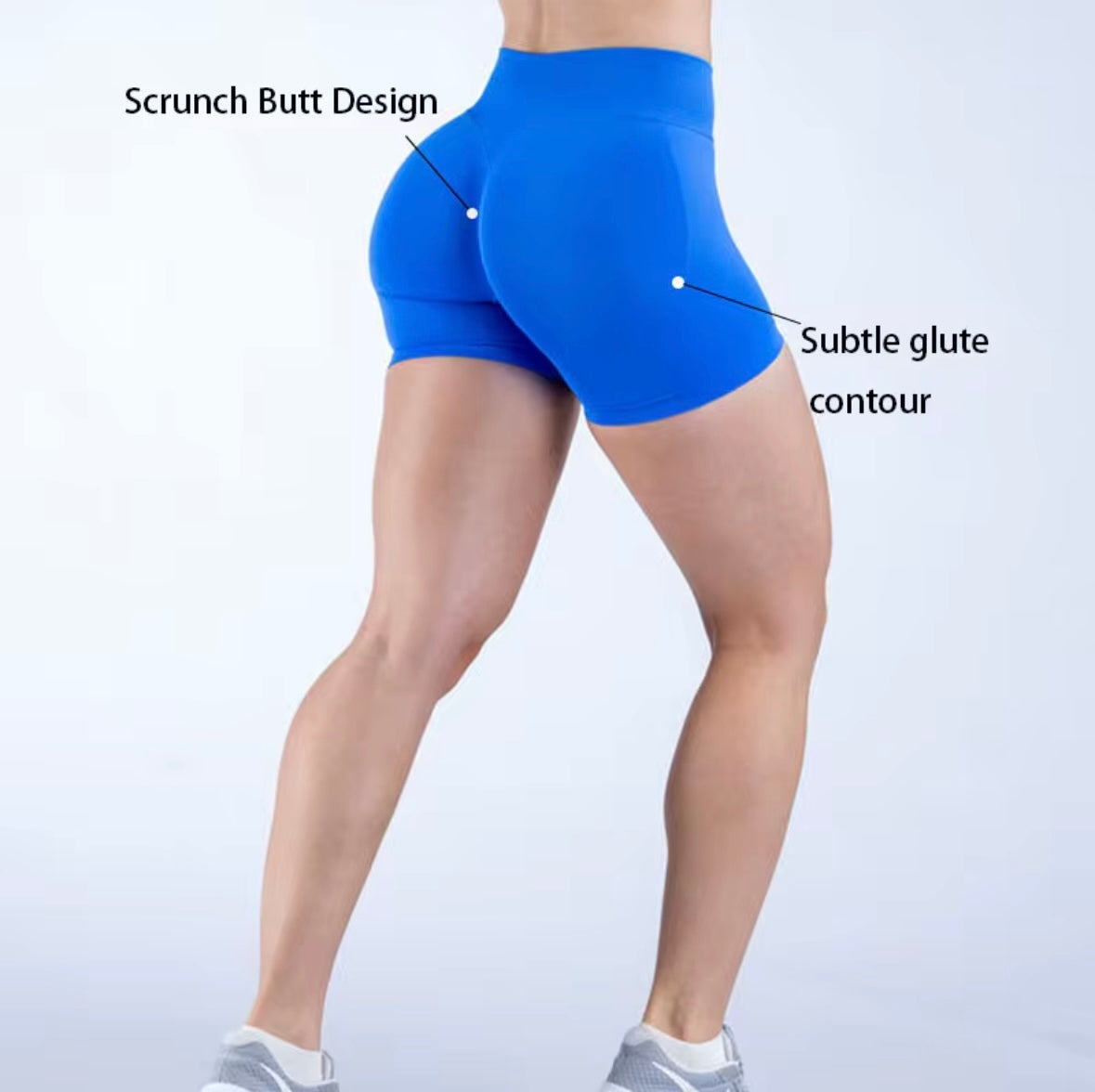 High-Waisted Seamless Shorts – Curve sculpting fit-{Bundle with Bra and save $}