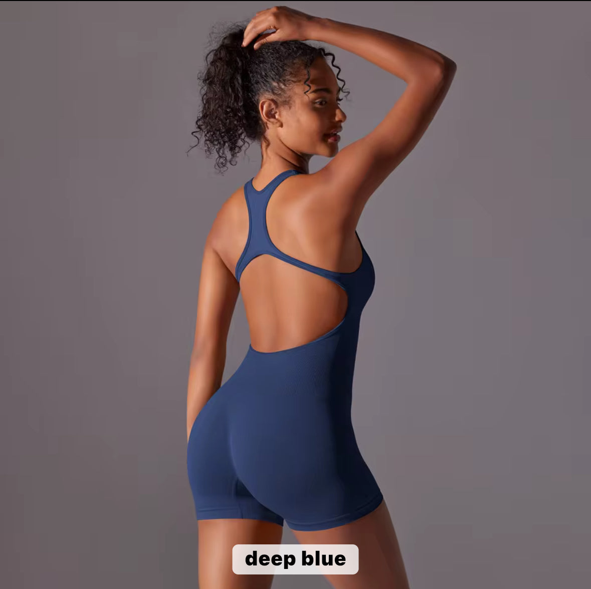 Quick-Dry Seamless curve sculpting Jumpsuit