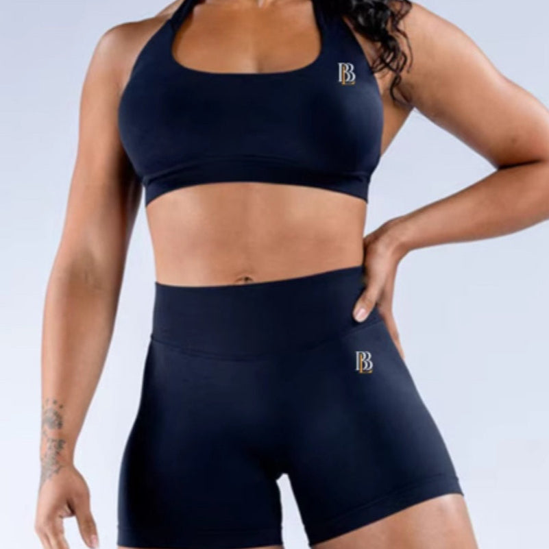 High-Waisted Seamless Shorts – Curve sculpting fit-{Bundle with Bra and save $}