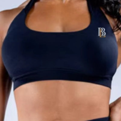 Seamless Backless Halter Sports Bra.{Bundle with shorts and save $}