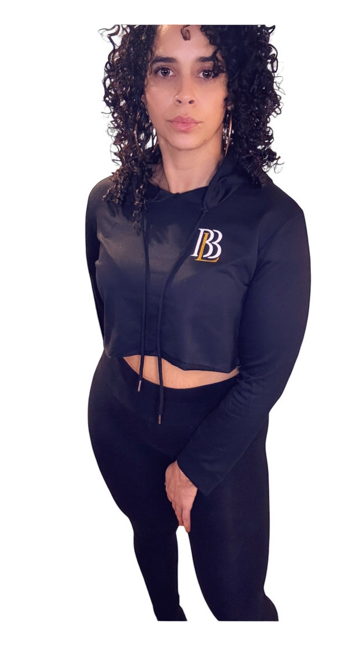 BBL cropped hoodie